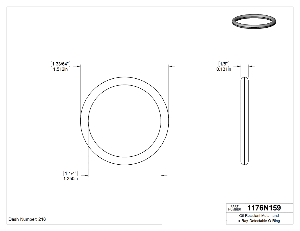 Technical drawing - 1176N159